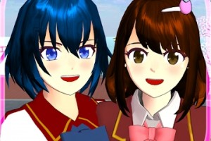 SAKURA SchoolSimulator(樱花校园模拟器敞篷车最新版本)官方版游戏下载，SAKURA SchoolSimulator(樱花校园模拟器敞篷车最新版本)安卓游戏下载